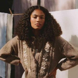 EUC Christy Dawn Clover Cardigan - size S